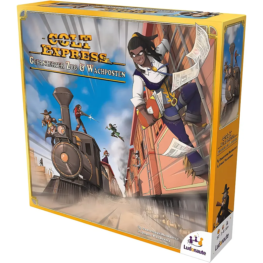 Ludonaute Colt Express Gepanzerter Zug & Wachposten - Deutsch