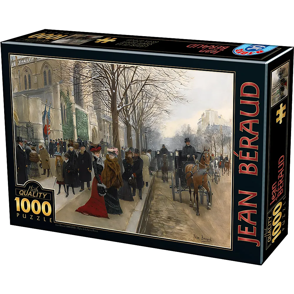 DToys Puzzle Une promenade � travers la ville - 1000 pi�ces