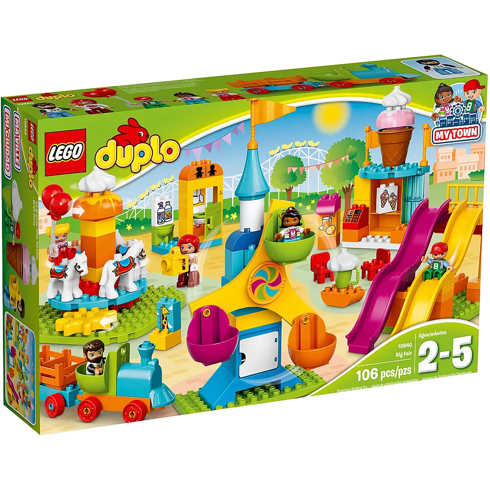 LEGO DUPLO Stadt Grosser Jahrmarkt 10840
