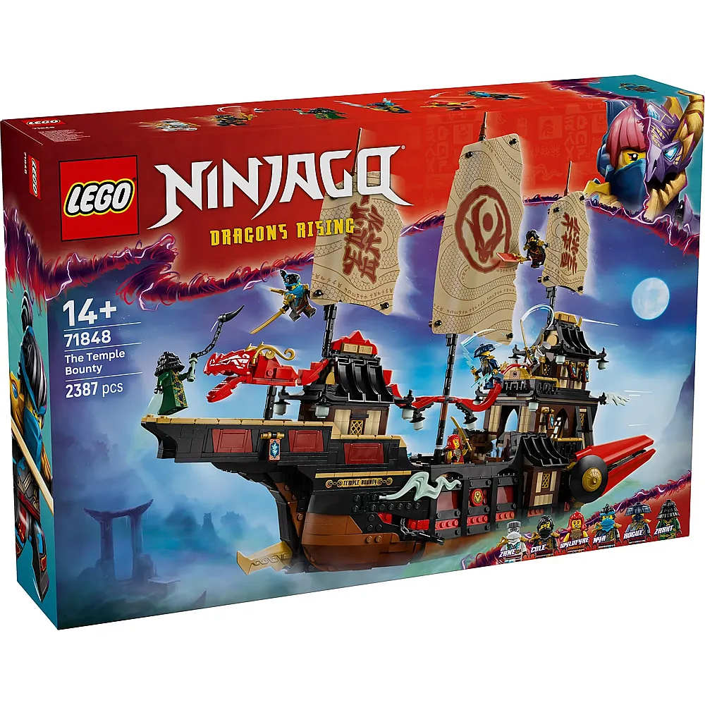LEGO Ninjago Der Tempel-Flugsegler 71848