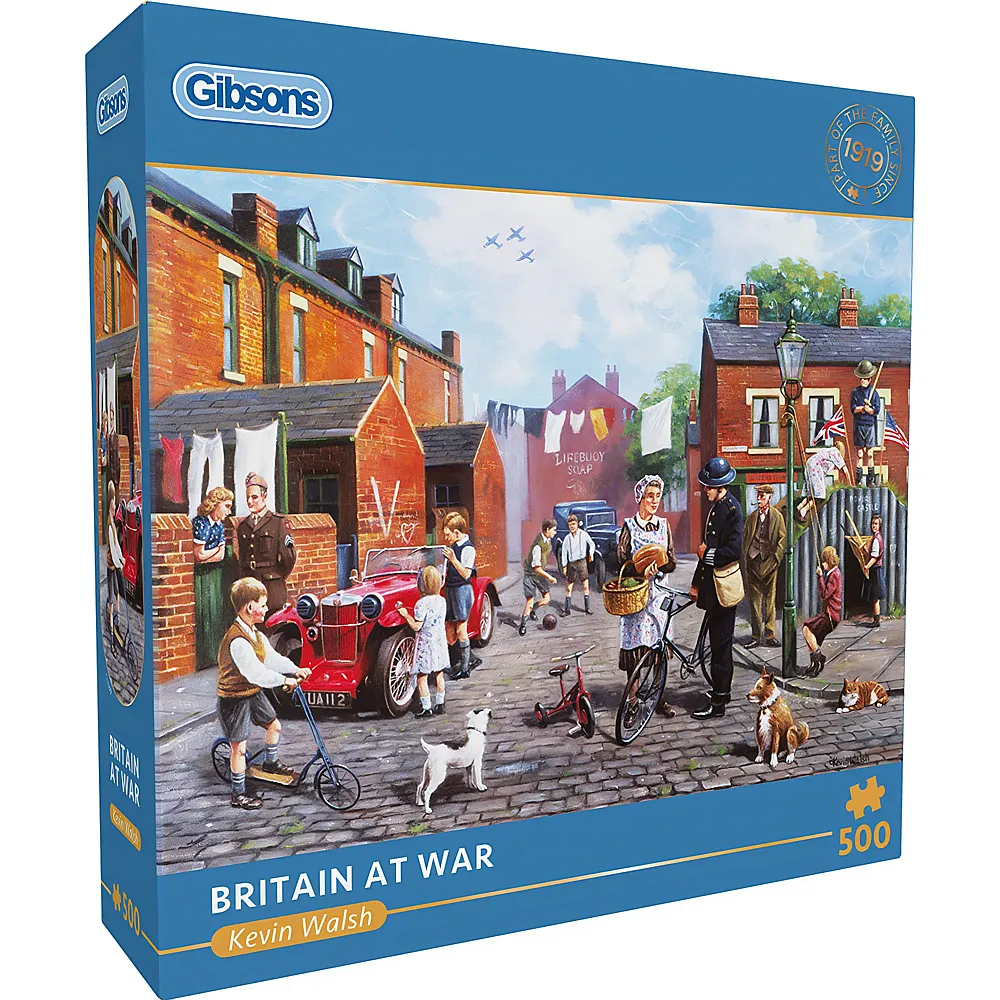 Gibsons Puzzle Kevin Walsh Grossbritannien im Krieg - 500 Teile