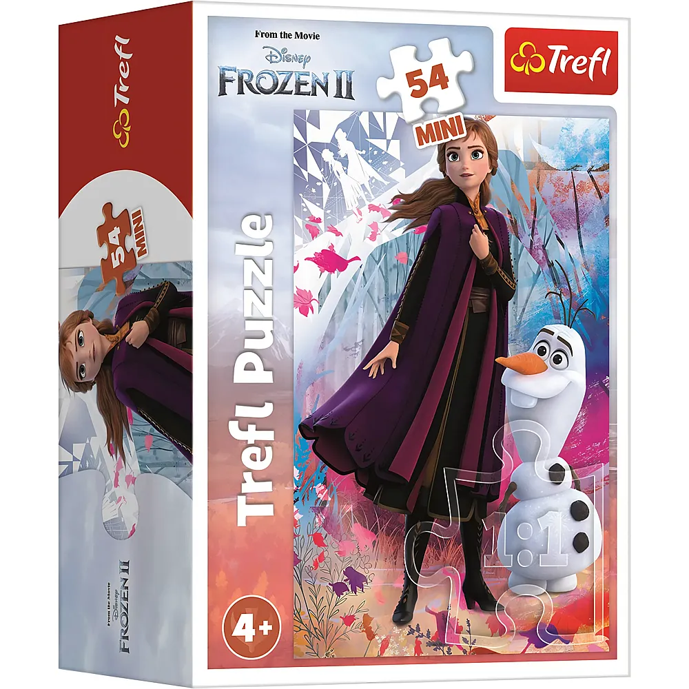Trefl Puzzle In the world of Anna and Elsa - Disney Frozen II - 54 Teile