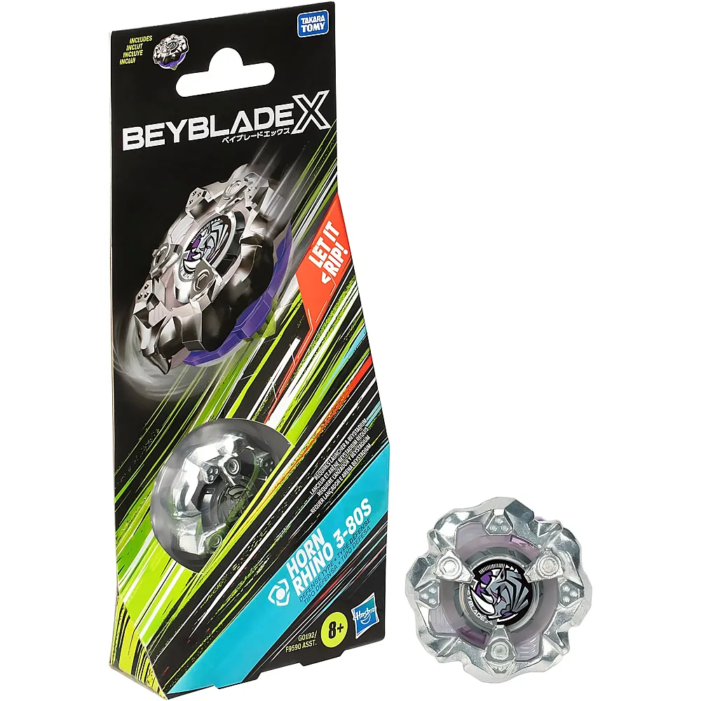 Beyblade X Booster Pack Horn Rhino 3-80S