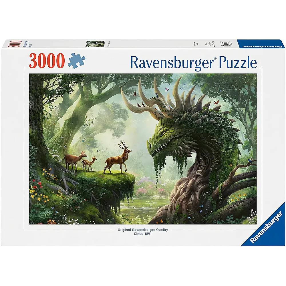 Ravensburger Puzzle Der Walddrache erwacht 3000Teile