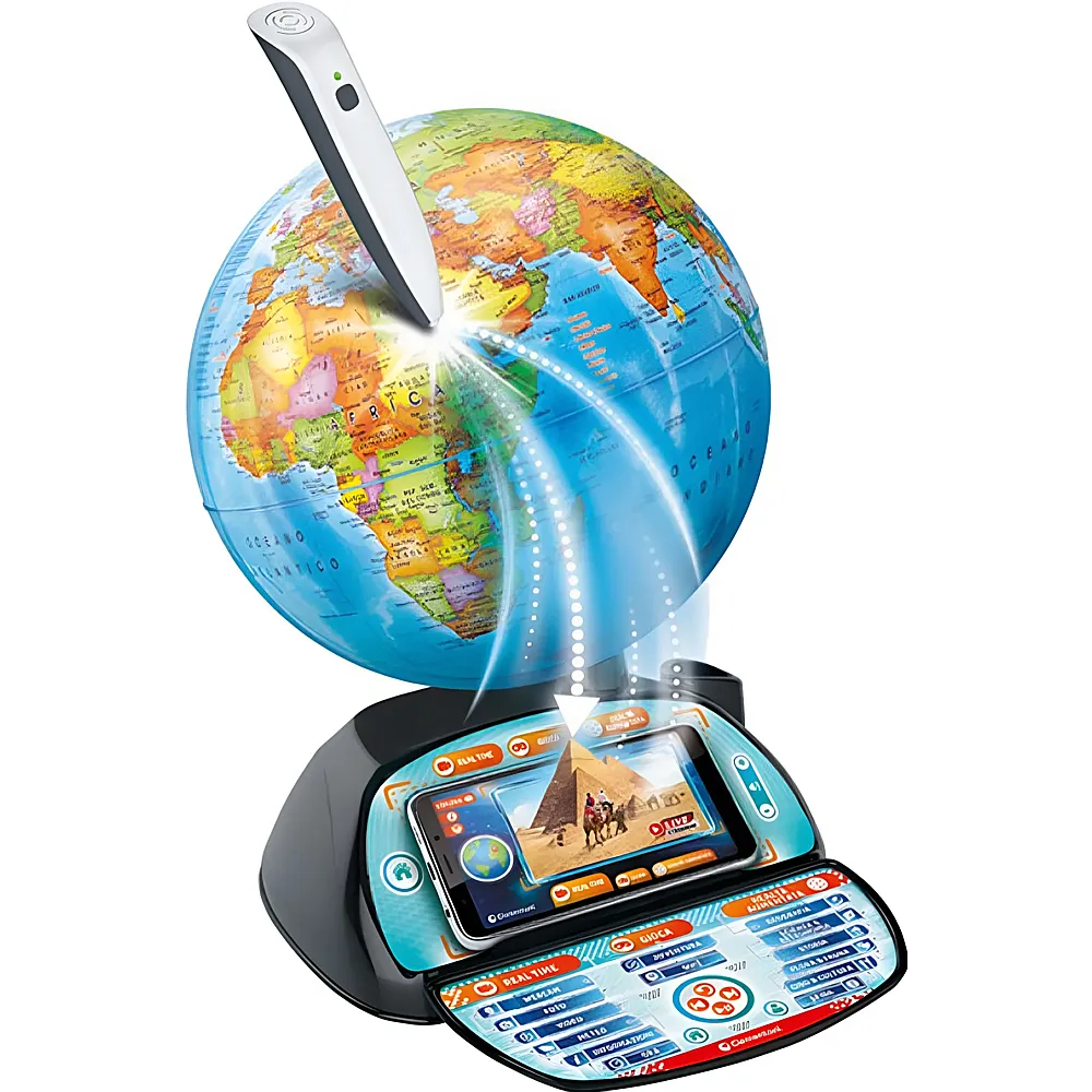 Clementoni Exploreglobe Real Time IT