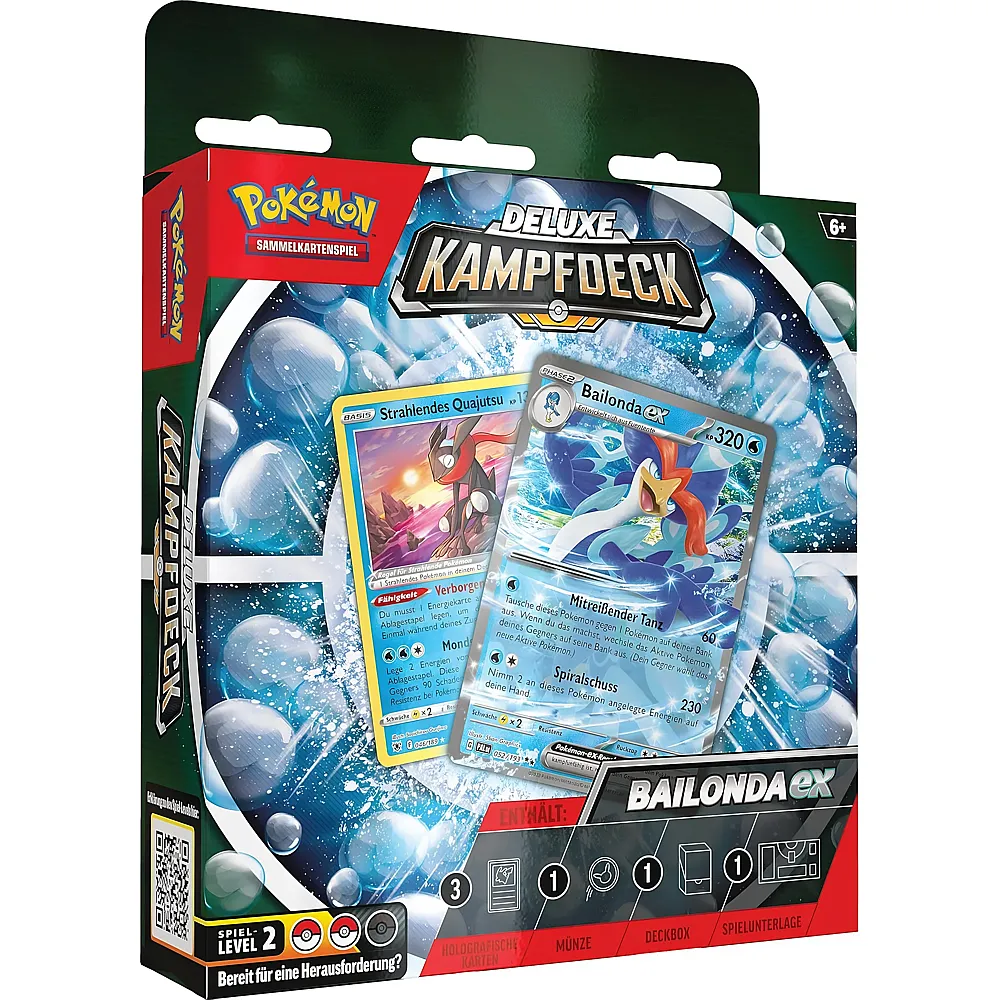 Pok�mon TCG Pok�mon Deluxe-Kampfdeck Bailonda-ex - Deutsch