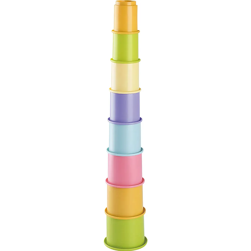 Play Stapelbecher Rainbow - 8 Teile