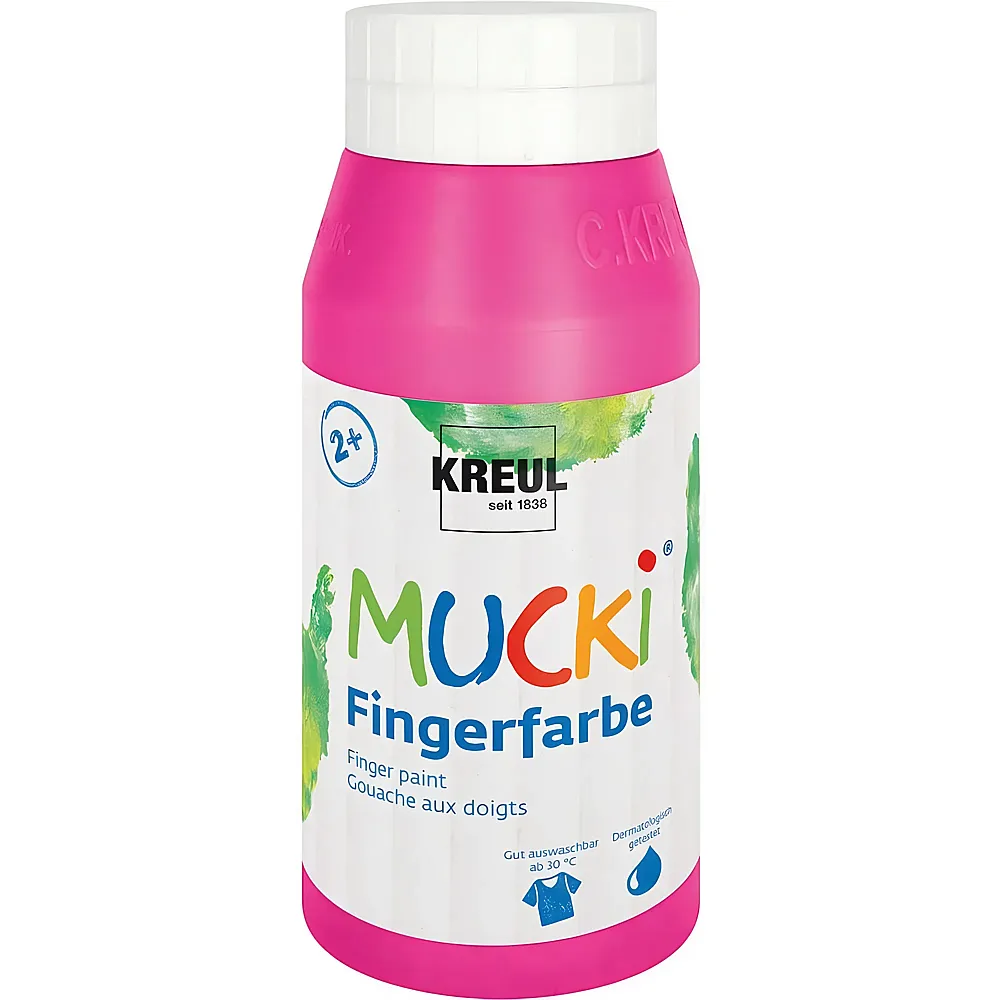Kreul Mucki Fingerfarbe Pink