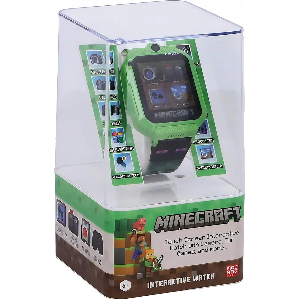 Jipy Smartwatch Minecraft 26 Spiele - Suche