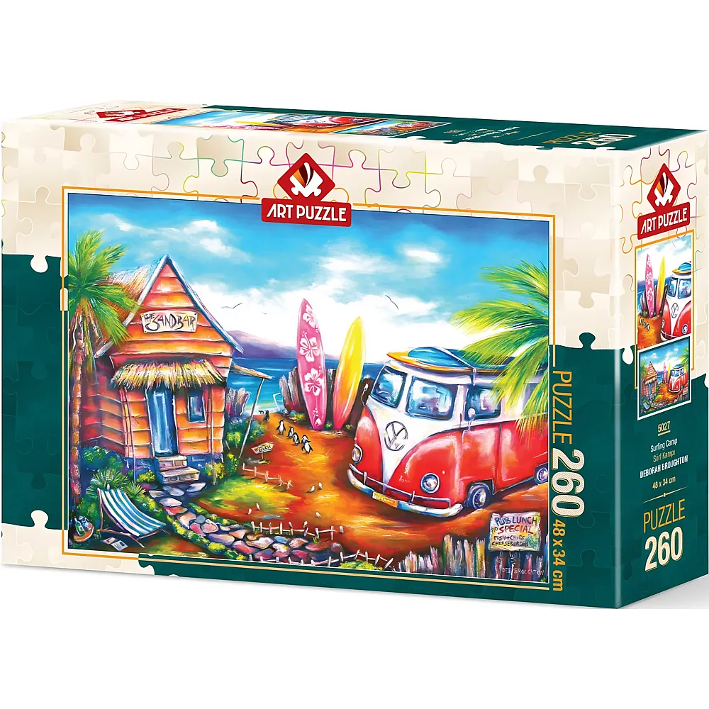 Art Puzzle Surf Camp - 260 Teile