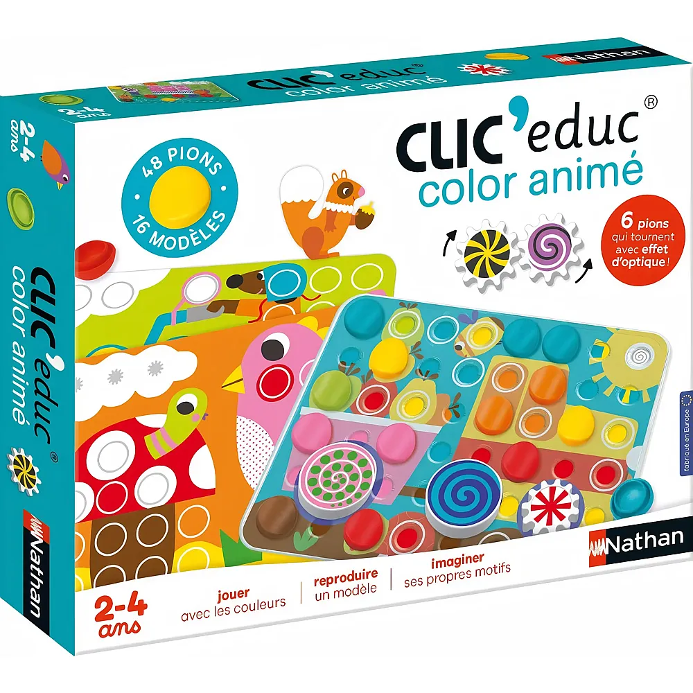Nathan Clic Educ Color Anime FR