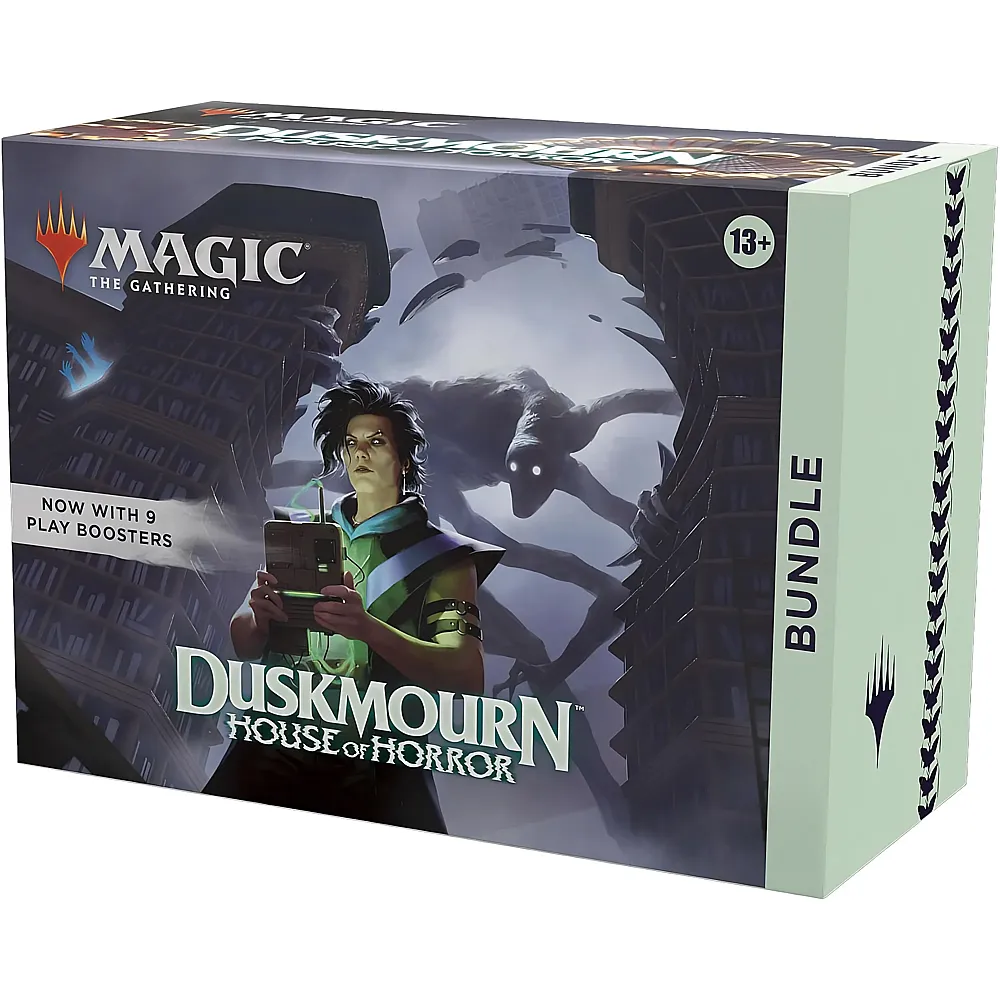 Magic The Gathering Duskmourn: House of Horror Bundle with 9 Play Boosters - English