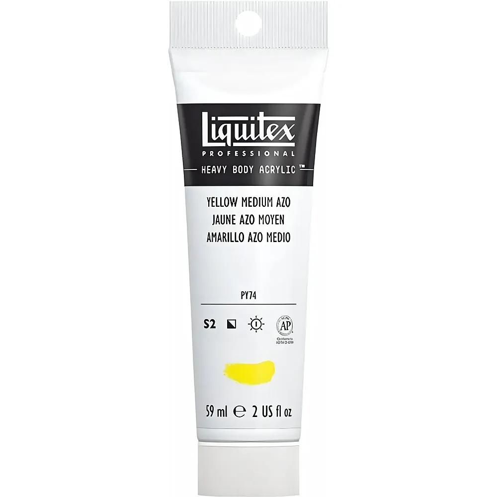 Liquitex Lqx Prof. Heavy Body Acrylfarbe 59ml Tube Mittelgelfb Azo - Suche