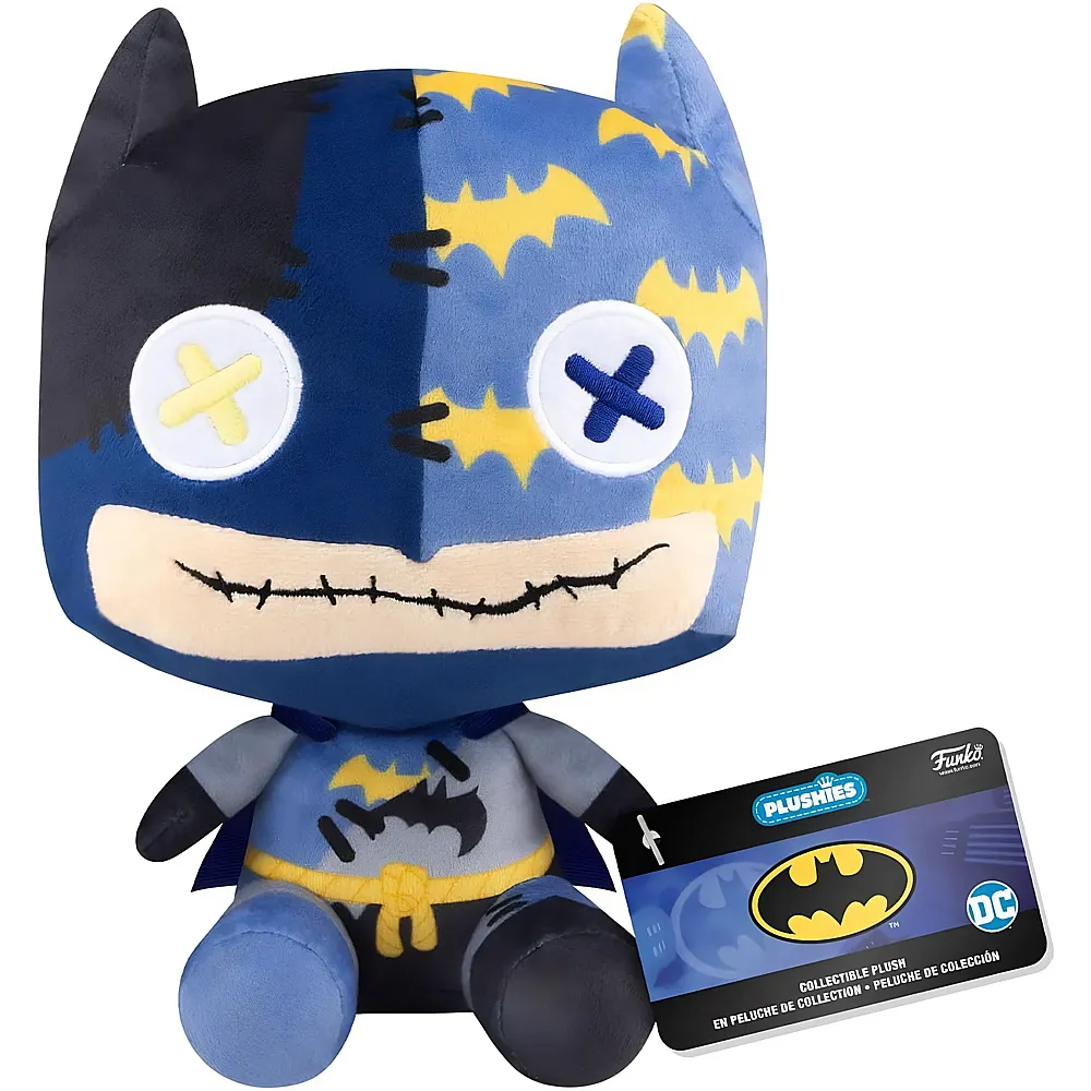 Funko Pop Plush Patchwork Batman - 18 cm | Lizenzfiguren Pl�sch