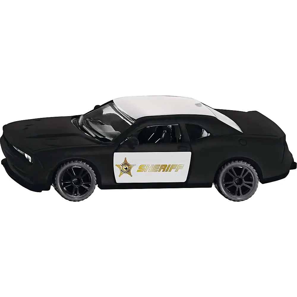 meinspielzeug - Siku Super Dodge Challenger SRT County Sheriff | Schutz & Rettung