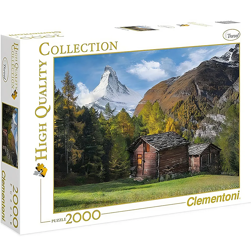 Clementoni Puzzle High Quality Collection Matterhorn 2000Teile