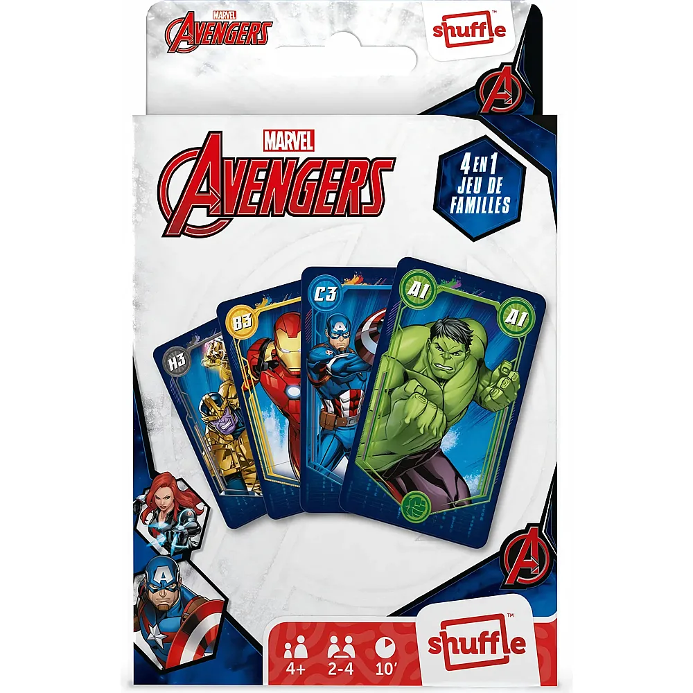 Cartamundi Jeu DE Famille Avengers FR