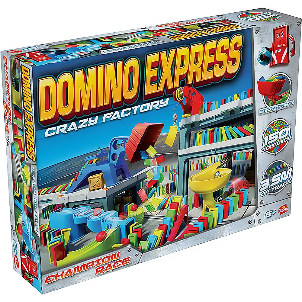 Goliath Domino Express Crazy Factory Champion Race 150Teile