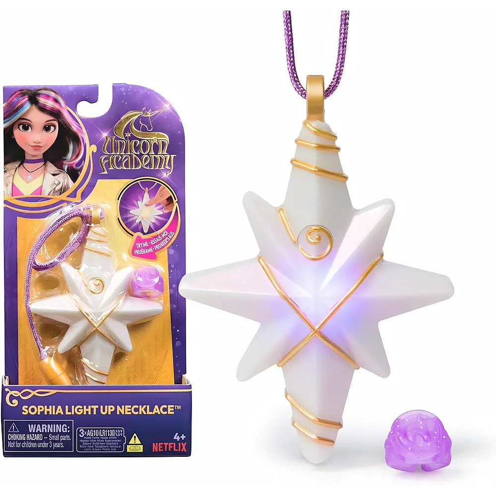 Spin Master UCA Sophias Light-Up Kette und Ring