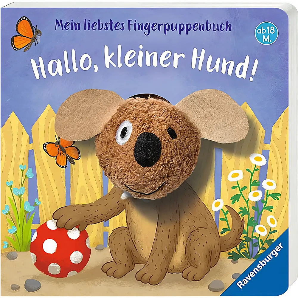 Ravensburger Fingerpuppenbuch: Hallo, kleiner Hund