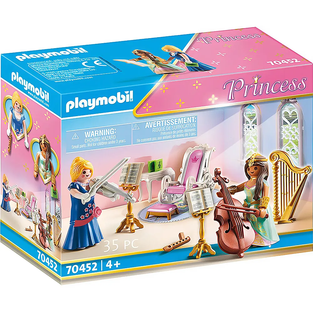 PLAYMOBIL Princess Musikzimmer 70452