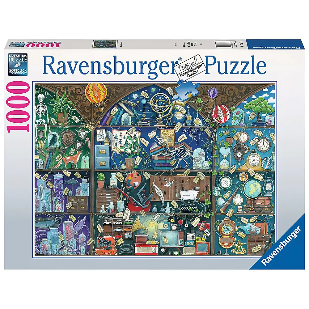 Ravensburger Puzzle Cabinet of Curiosities - 1000 pi�ces