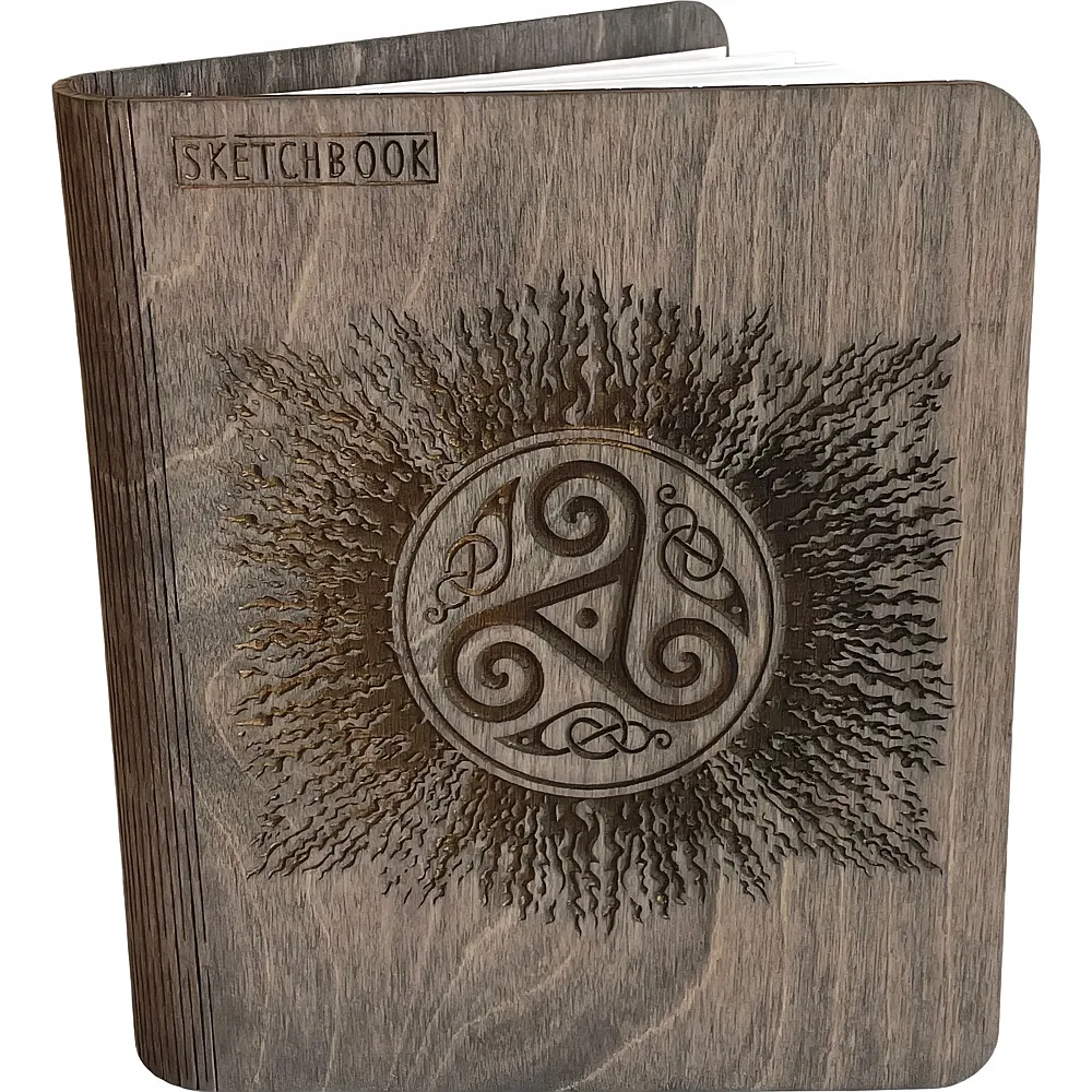Creatif Wood Sketchbook Bois Triskel 50 Feuilles - Suche