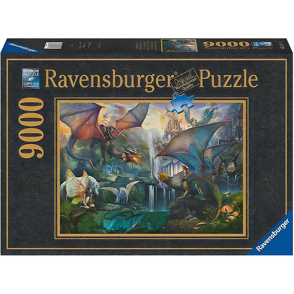 Ravensburger Puzzle Zauberhafter Drachenwald - 9000 Teile