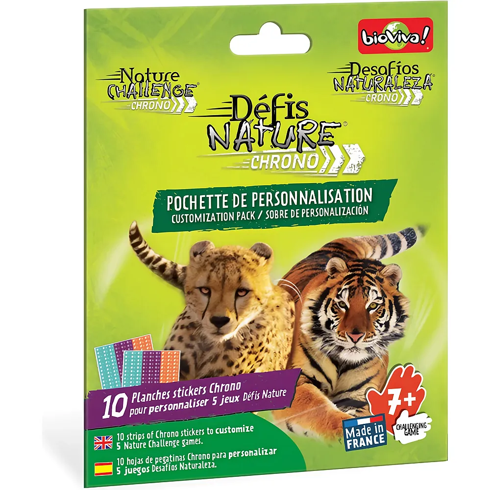 Bioviva D�fis Nature Defis Nature 10 Planches Stickers Chrono personnalisation