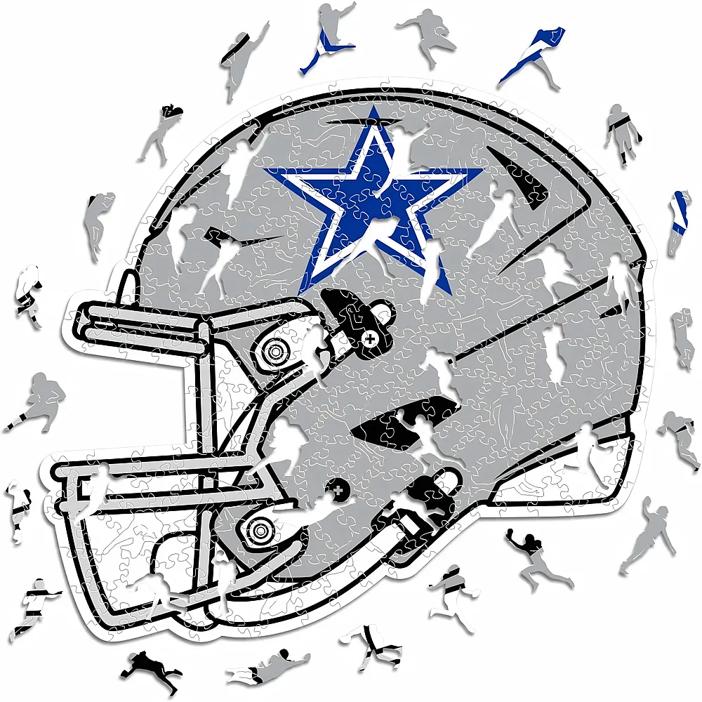 Iconic Puzzle NFL Dallas Conwboys Helm 150Teile
