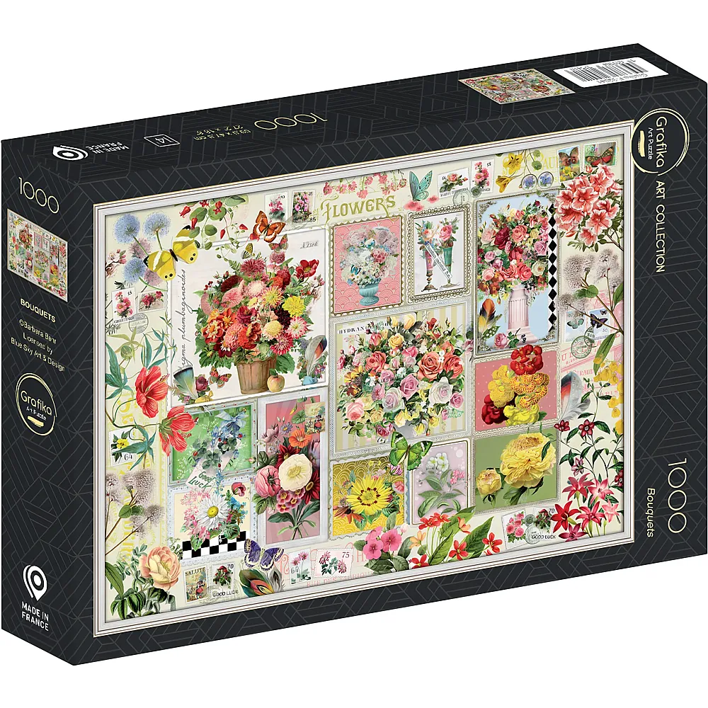 Grafika Puzzle Art Collection Bouquets - 1000 Teile