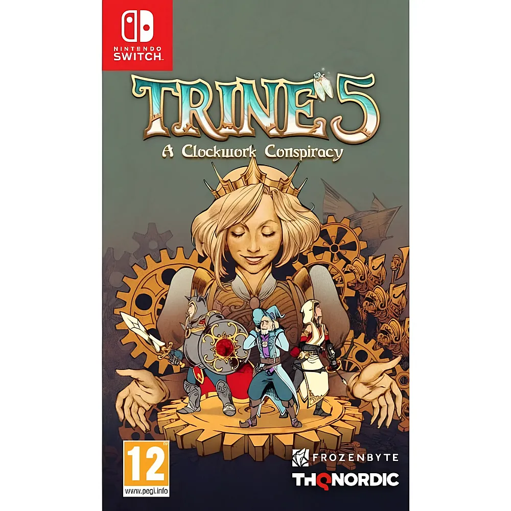 THQ Nordic Switch Trine 5: A Clockwork Conspiracy