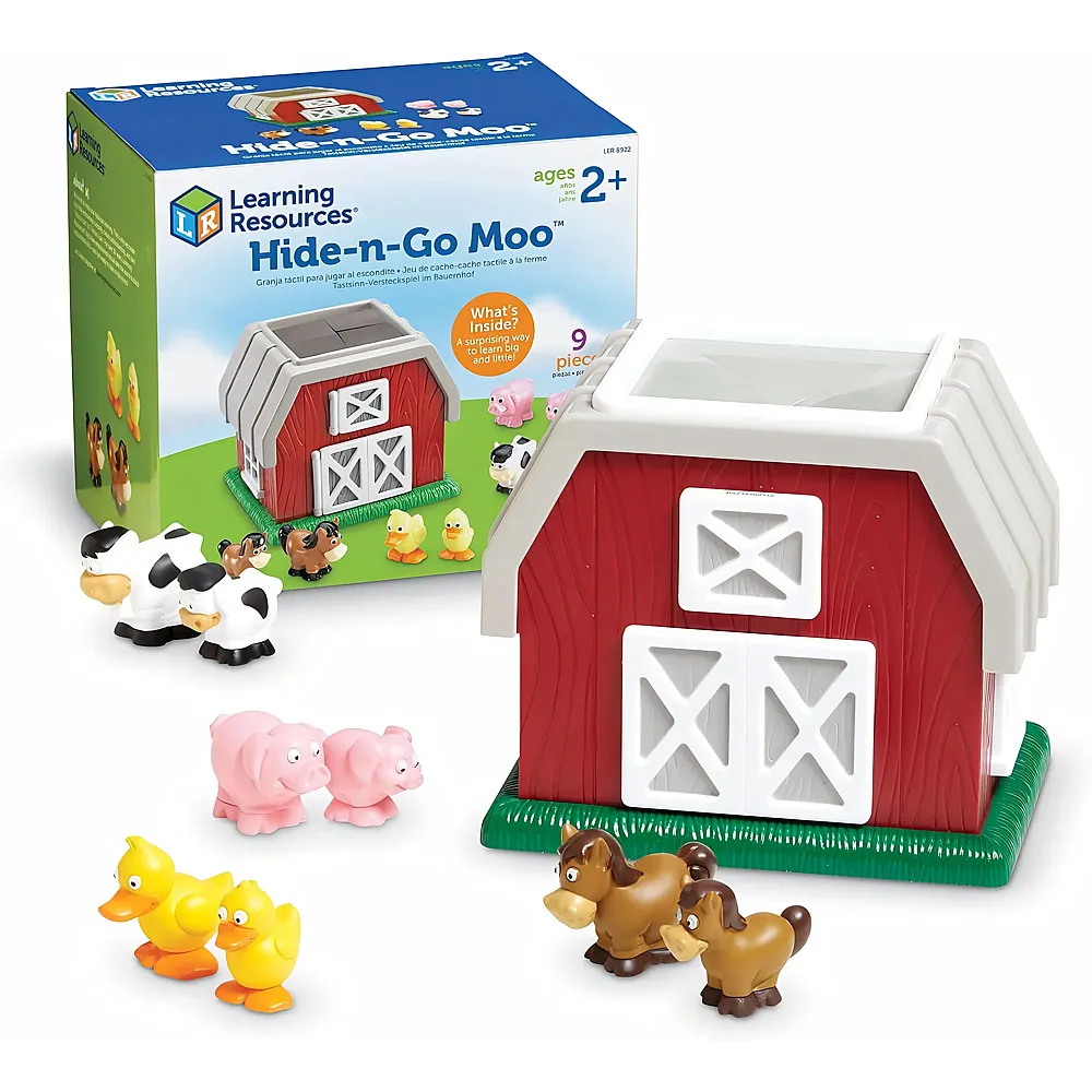 Learning Resources Hide-n-Go Moo  Wo steckt die Kuh
