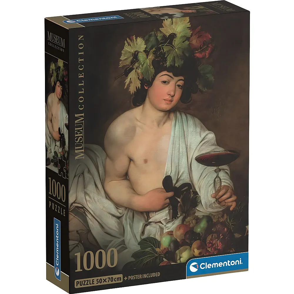 Clementoni Puzzle Museum Collection Caravaggio: Bacchus 1000Teile