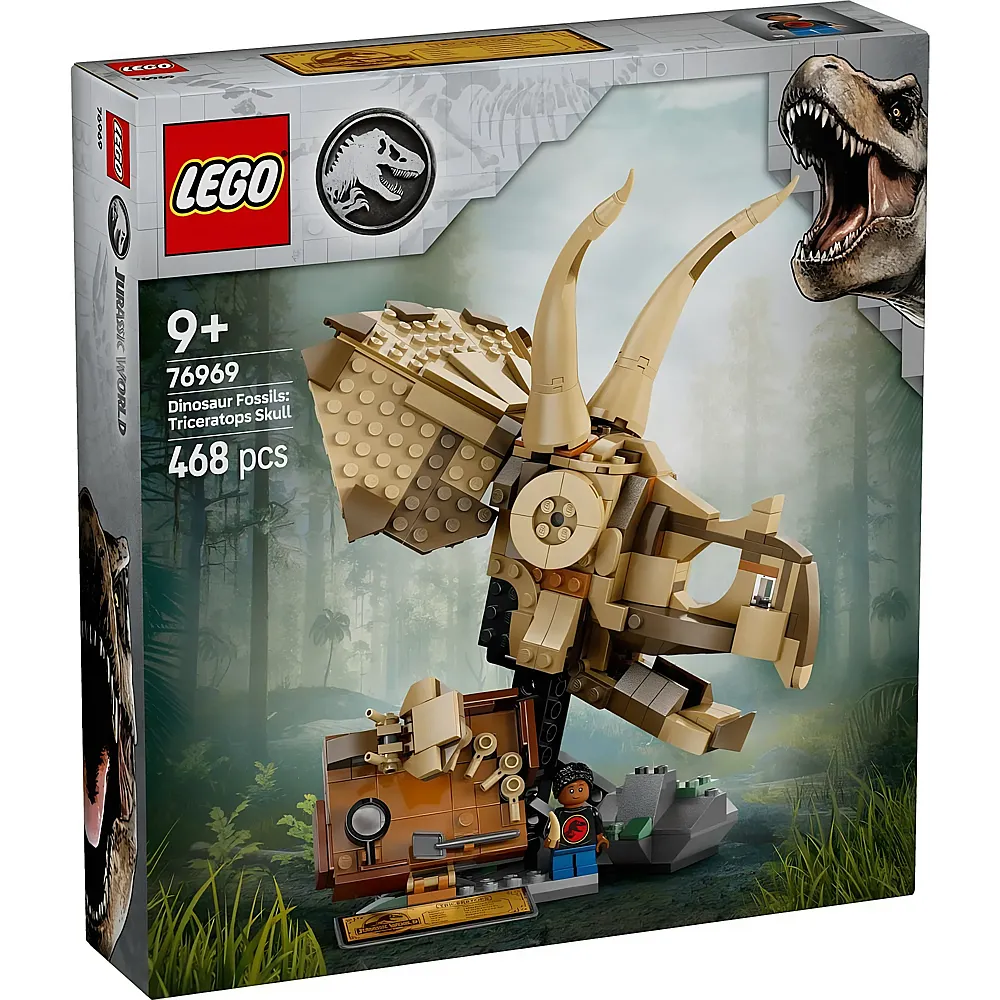 LEGO Jurassic World Dinosaurier-Fossilien: Triceratops-Sch�del 76969