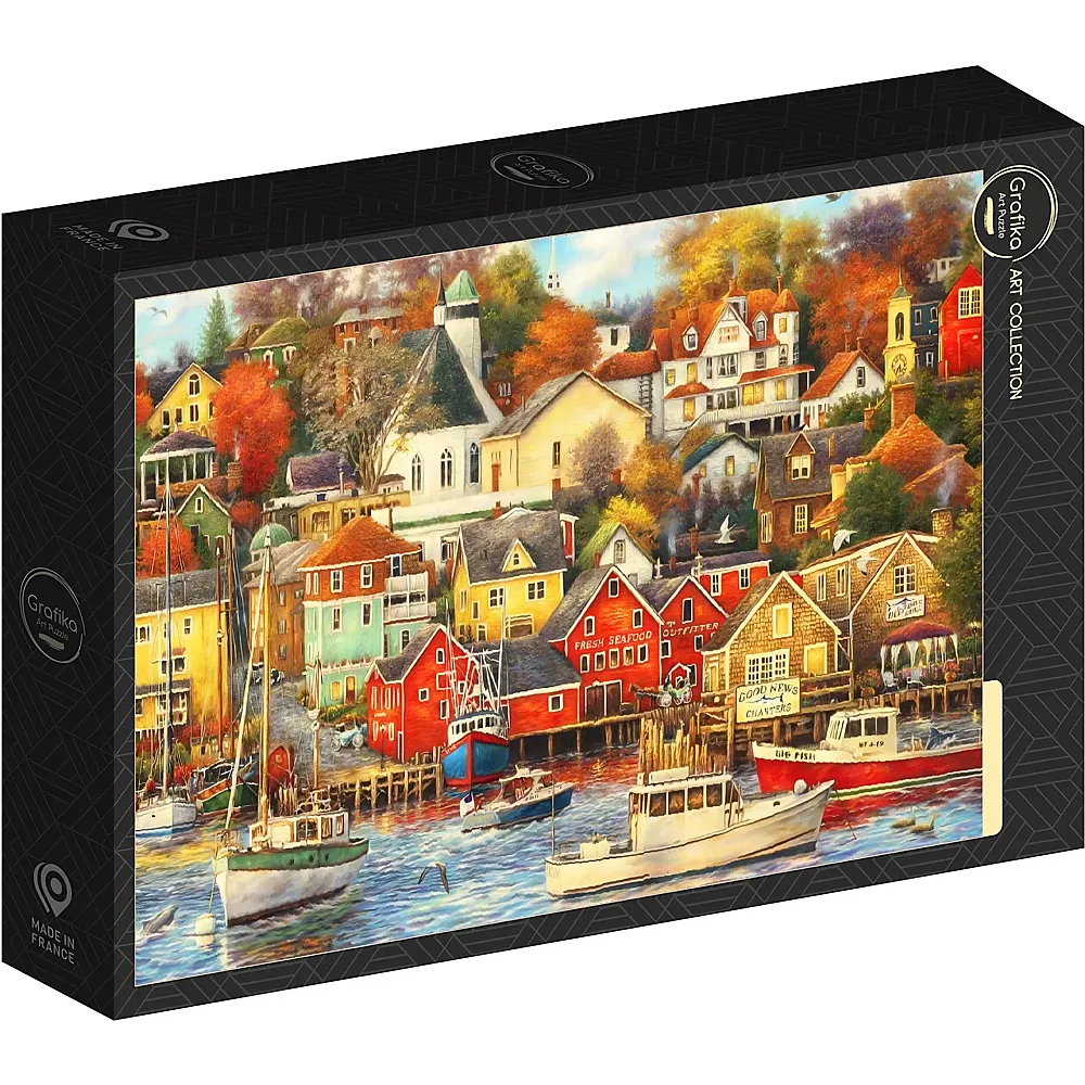 Grafika Puzzle Art Collection Chuck Pinson - Good Times Harbor - 2000 Teile