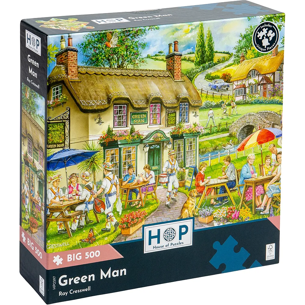 HOP - House of Puzzles Green Man 500Teile