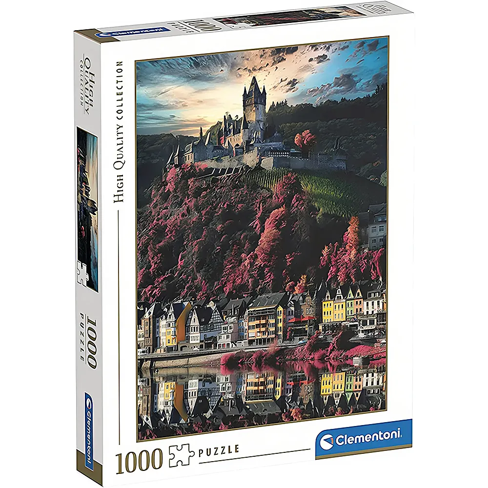 Clementoni Puzzle High Quality Collection Cochem Castle 1000Teile