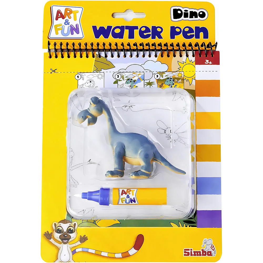 Simba Art & Fun Water Pen Dino Malbuch