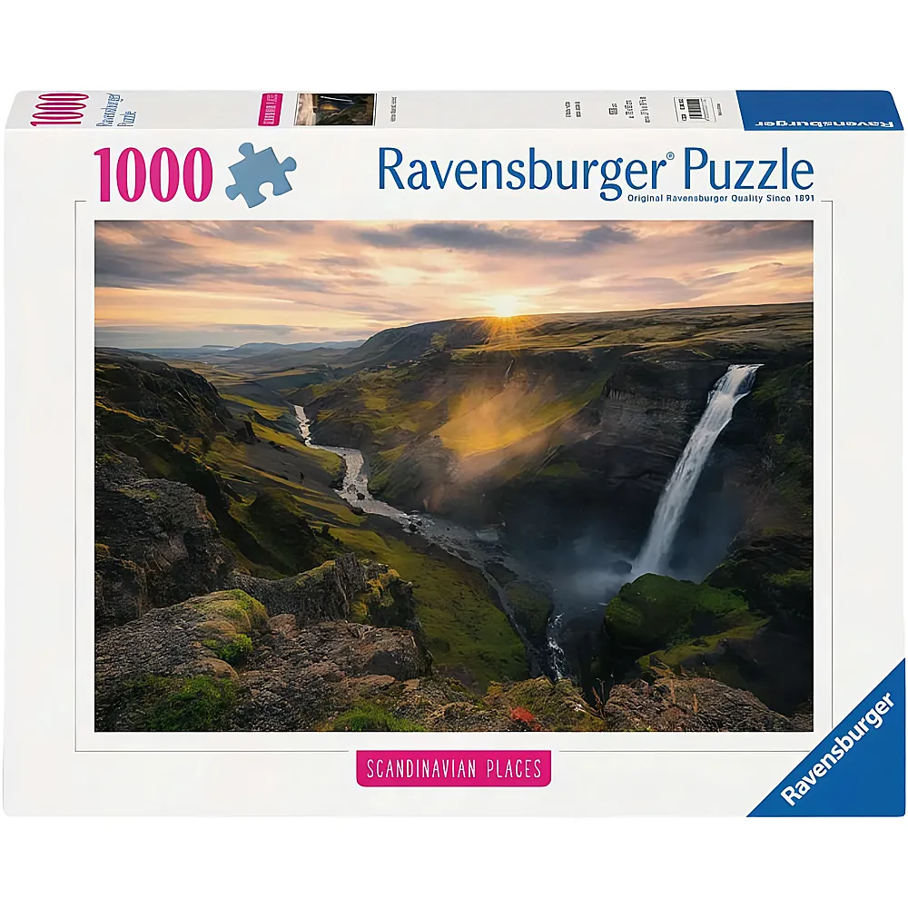 Ravensburger Puzzle Haifoss auf Island - 1000 Teile