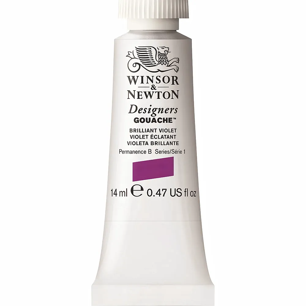 meinspielzeug - Winsor & Newton W&n Designers Gouache 14ml Tube Brillantviolett