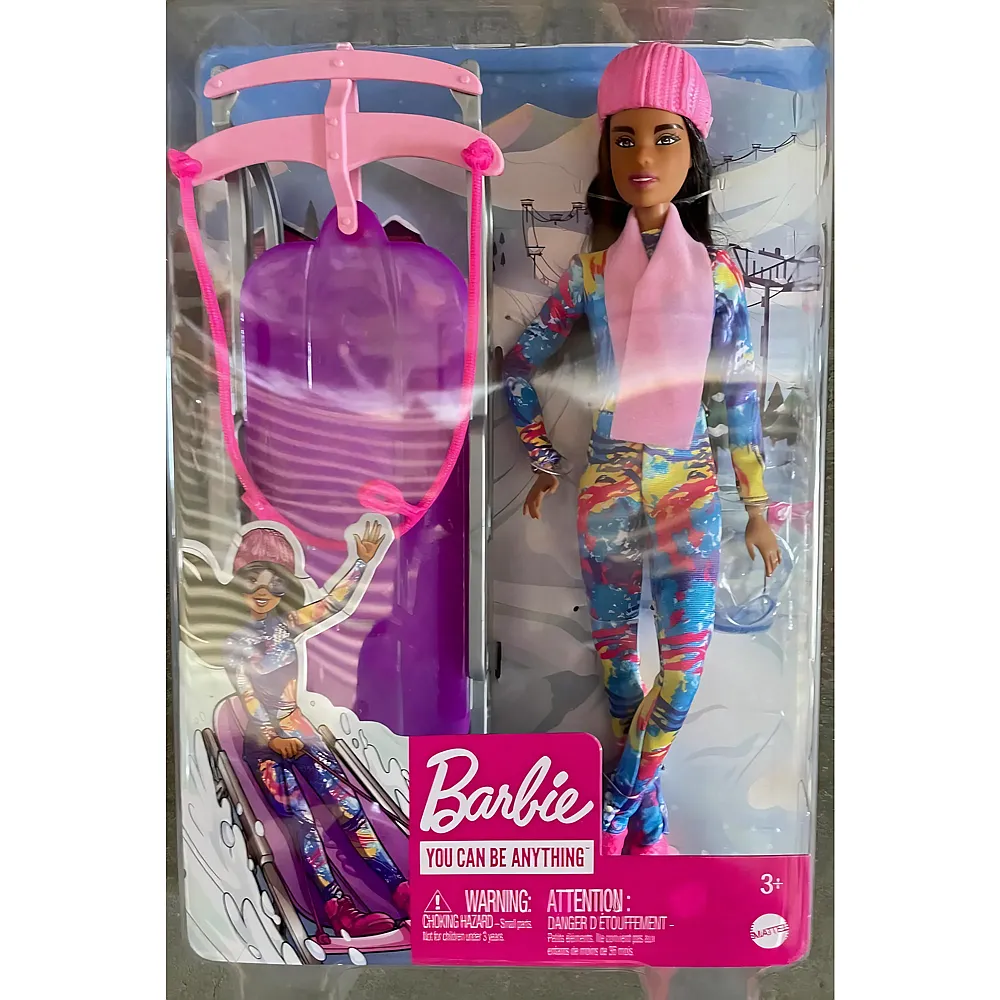 Barbie Winter Sports Sled Doll - Suche