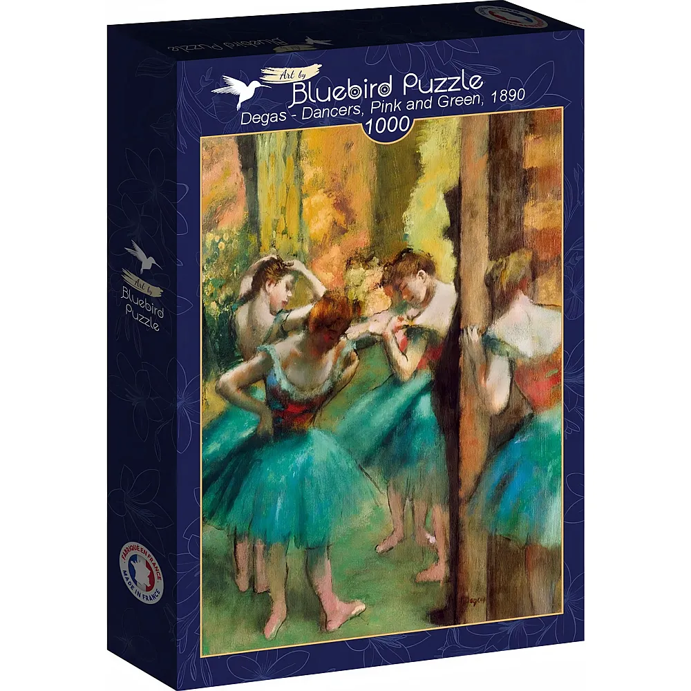 Bluebird Puzzle Degas - Dancers, Pink and Green, 1890 - 1000 Teile