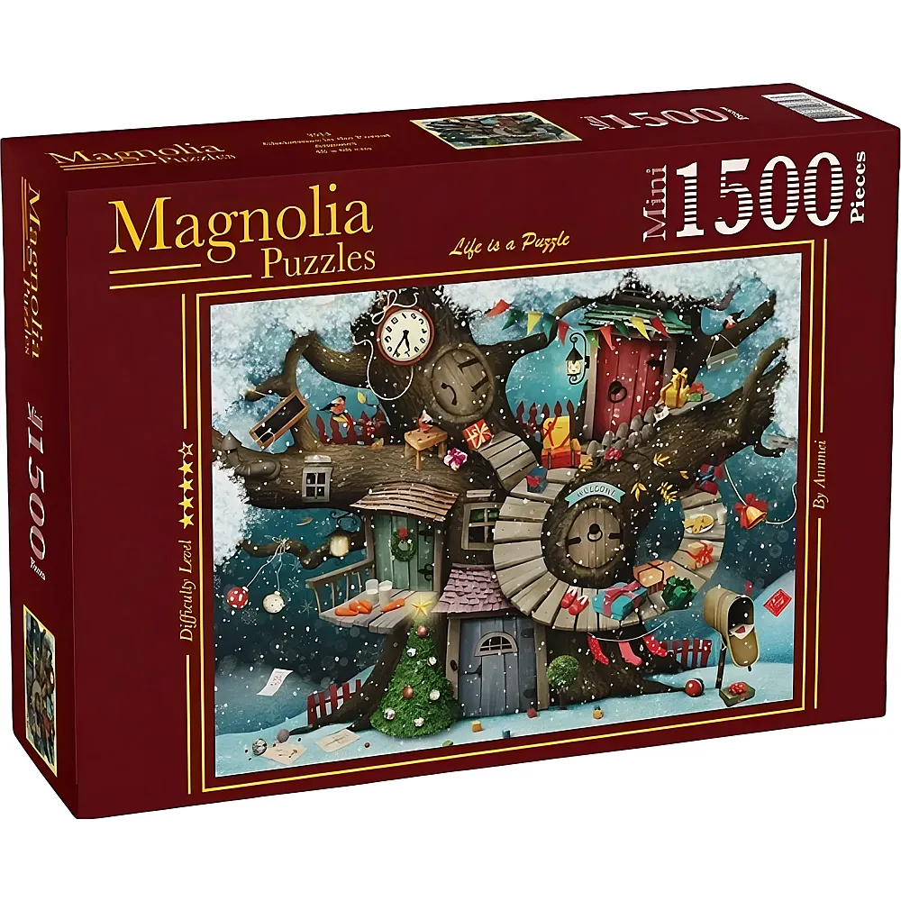 Magnolia Puzzle Christmas in the Forest - 1500 Teile