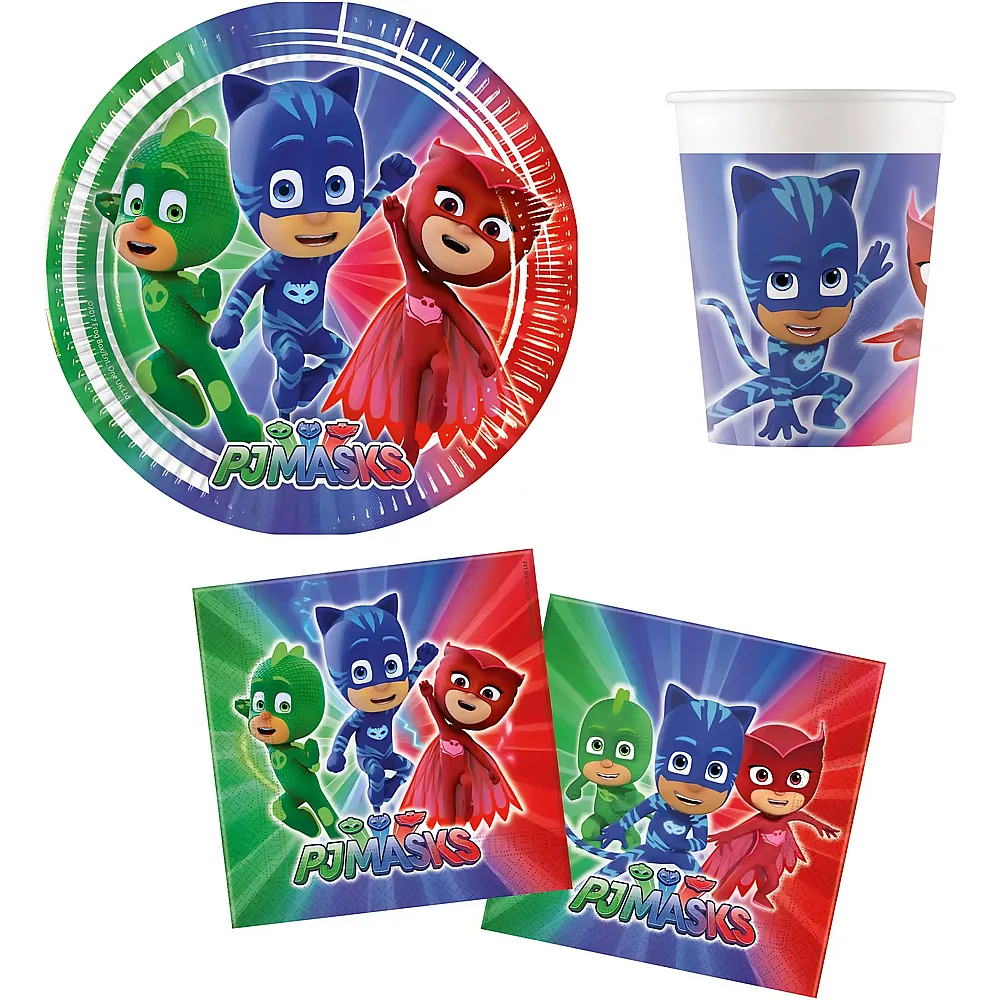 Procos PJ Masks Party Set bis zu 16 G�ste