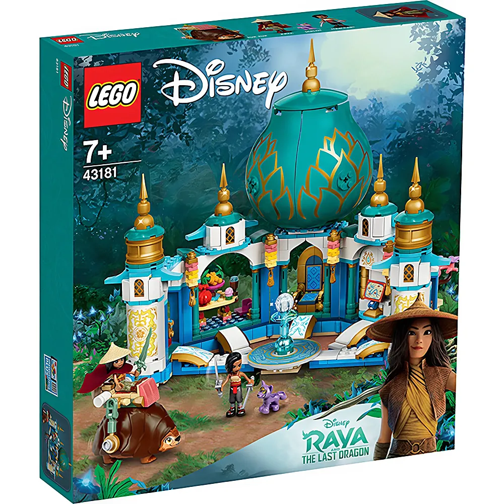 LEGO Disney Princess Raya und der Herzpalast 43181