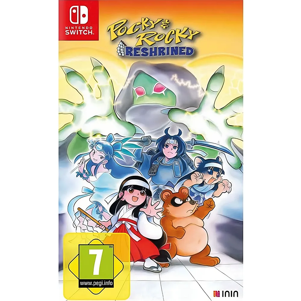 Inin Games Switch Pocky & Rocky Reshrined