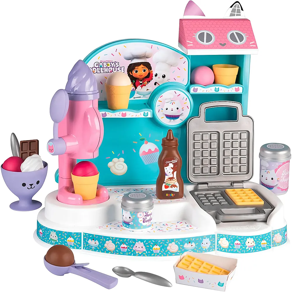 Smoby Gabby's Dollhouse Gabby's Eiscremfabrik
