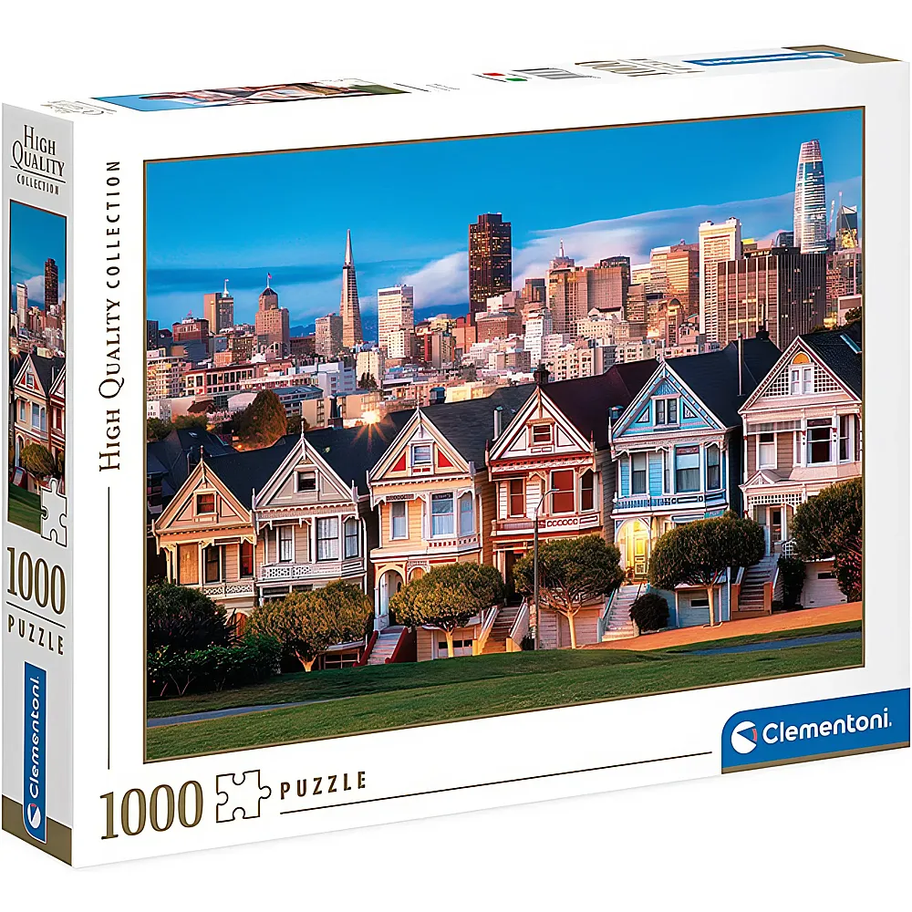 Clementoni Puzzle High Quality Collection Painted Ladies 1000Teile