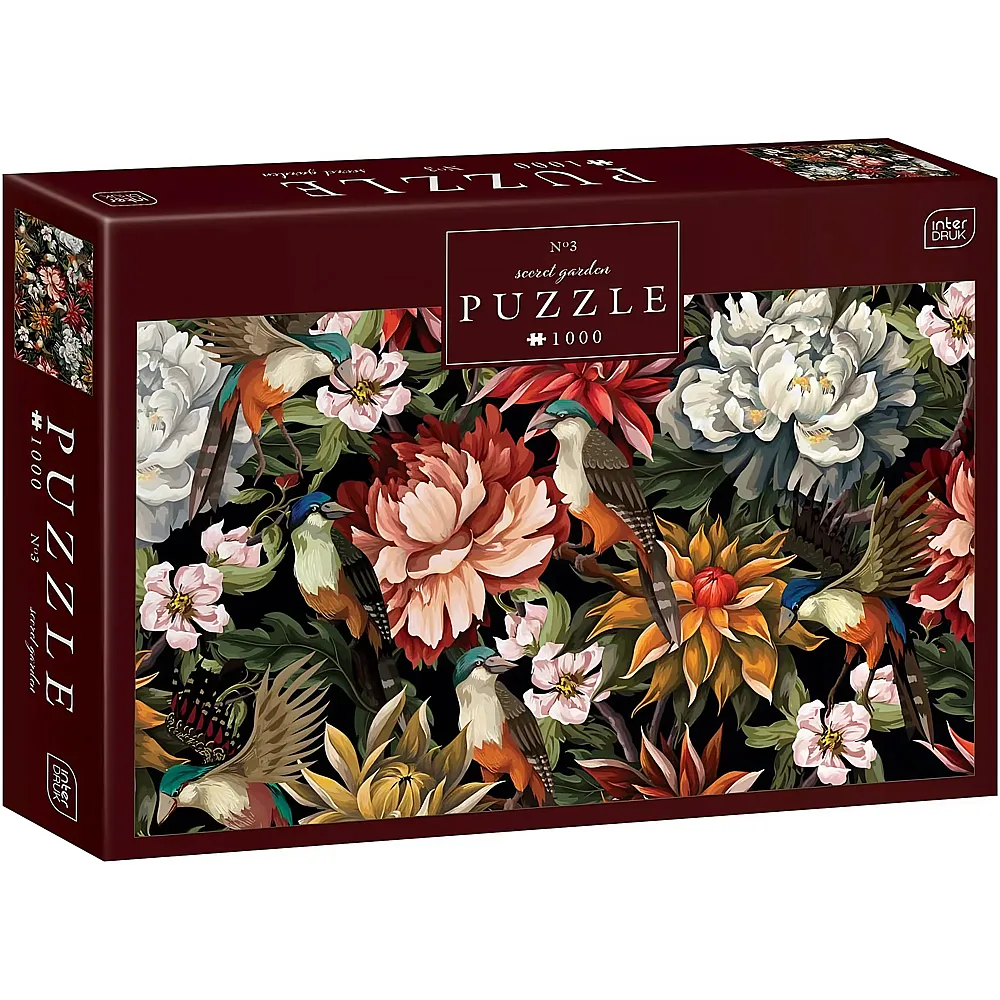Interdruk Puzzle Secret Garden No. 3 - 1000 Teile
